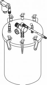 Epoxy Coated Pressurized Tank